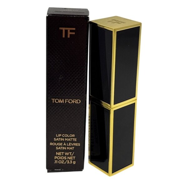 Tom Ford Lip Color Lipstick 24 Marocain Satin Matte Longwear New in Box - Picture 2 of 9